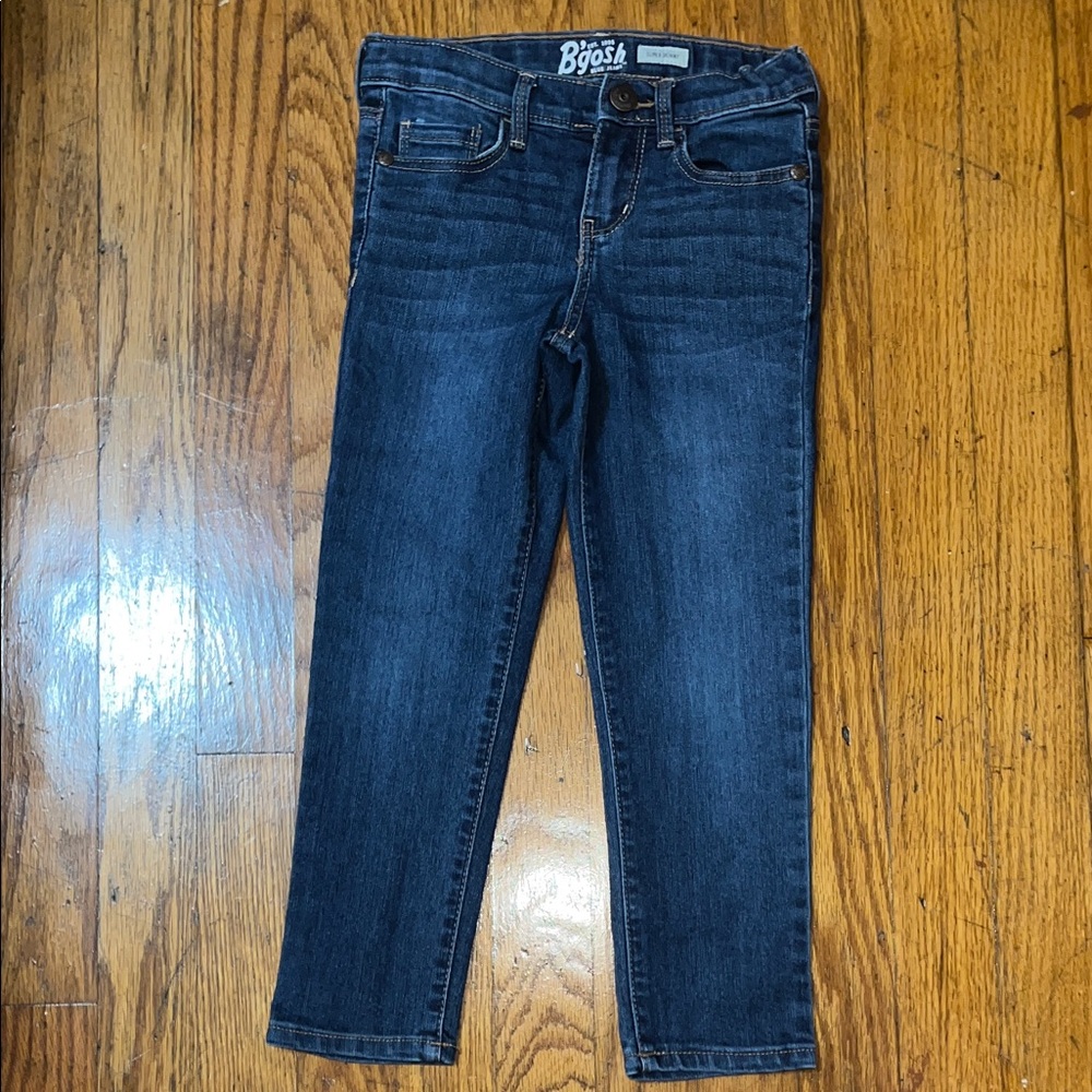OshKosh B’gosh Super Skinny Blue Denim Jeans Size 5T - Picture 3 of 11
